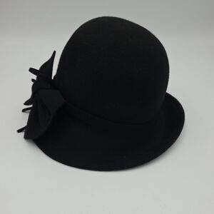 Black Wool Hat